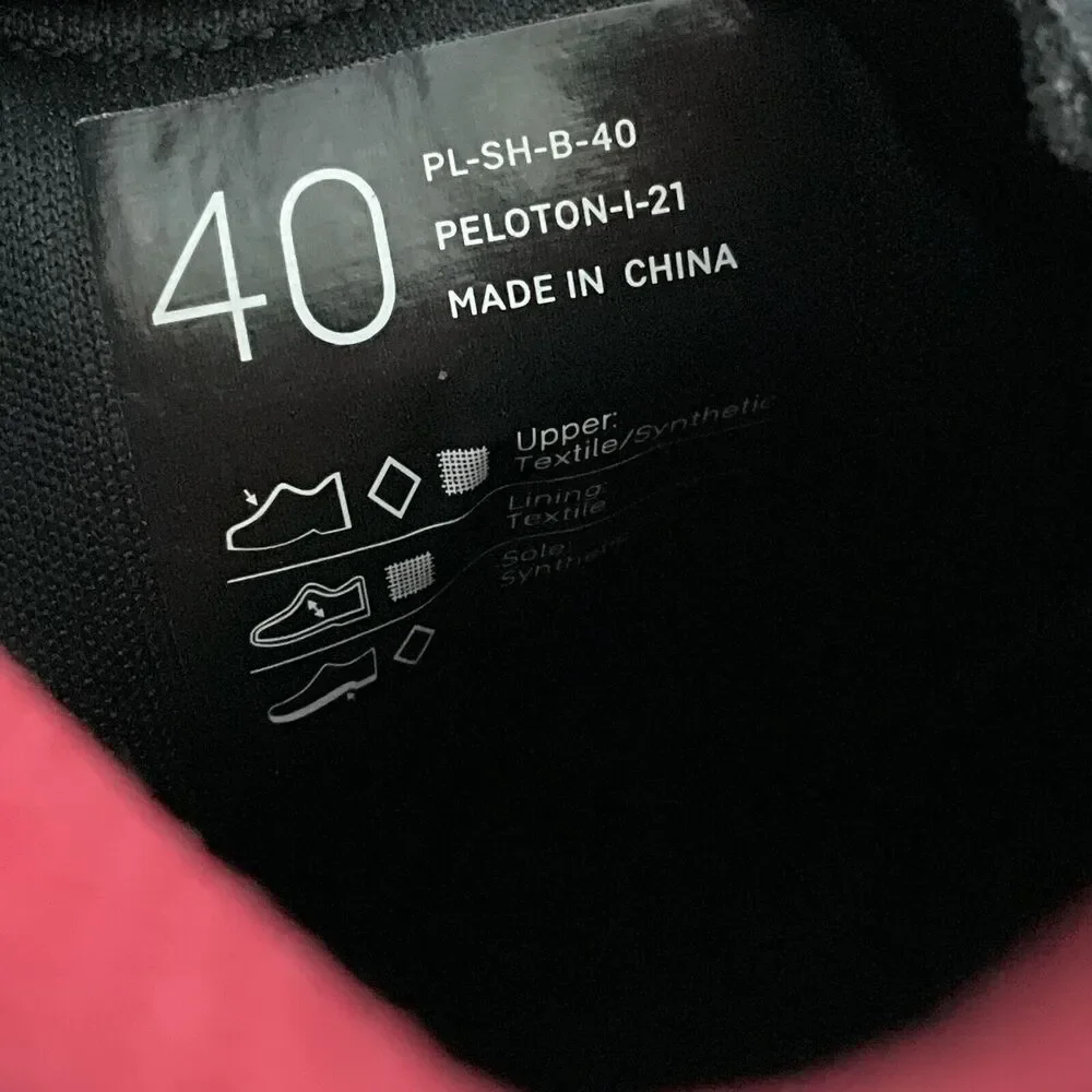 Peloton black athletic